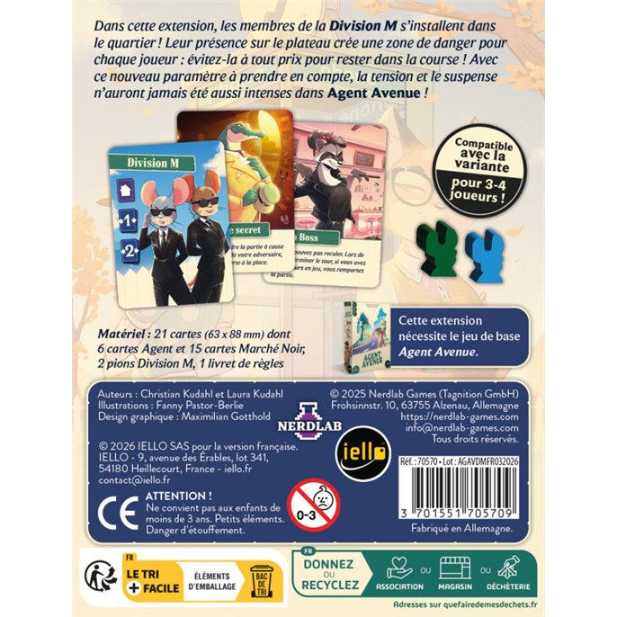Agent Avenue : Division M