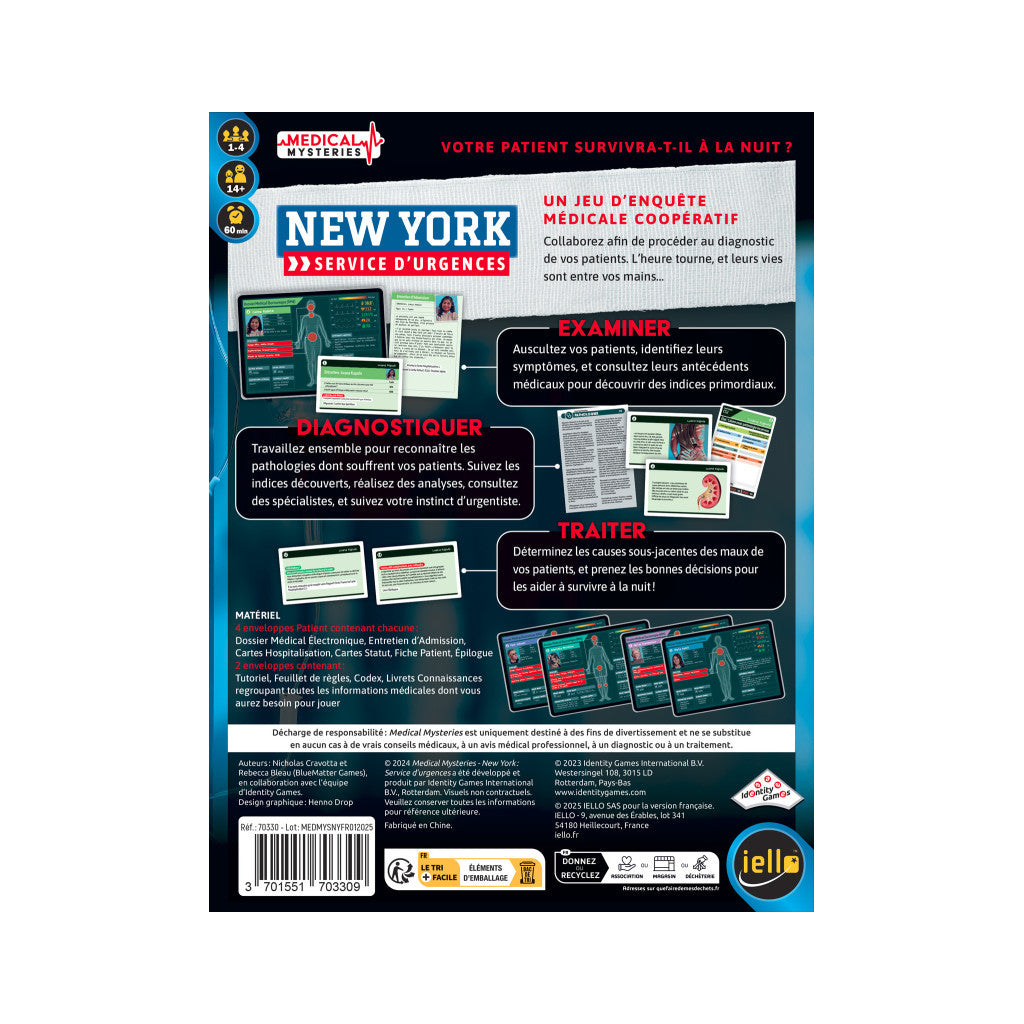 Medical Mysteries - New-York Service d'Urgences