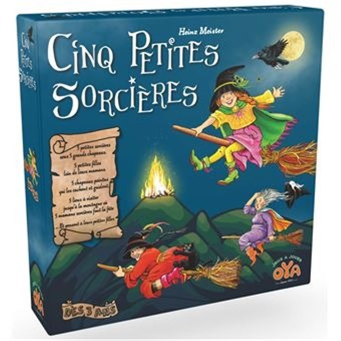 Cinq petites sorcières