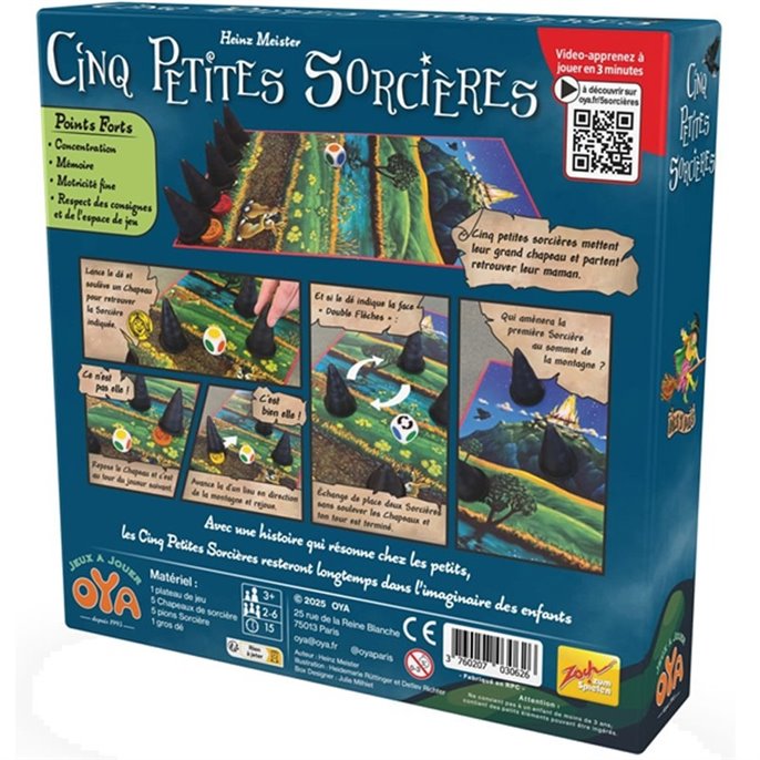 Cinq petites sorcières