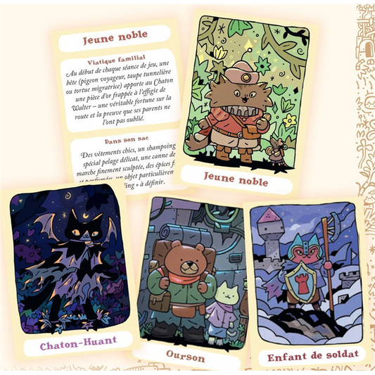 Donjons & Chatons : Cartes Petites Enfances