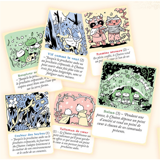 Donjons & Chatons : Set de cartes de miagie