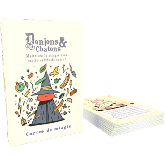Donjons & Chatons : Set de cartes de miagie