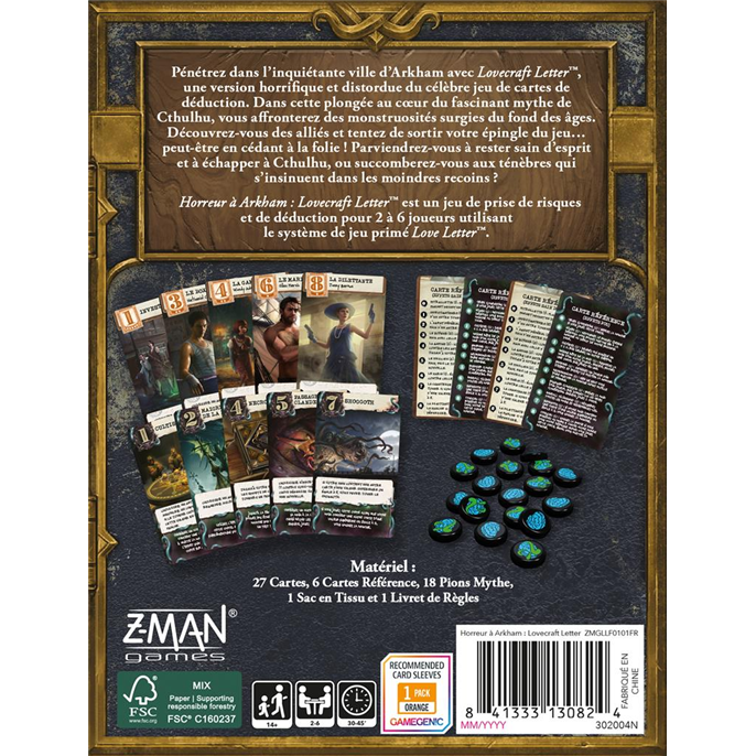 Lovecraft Letter : Horreur à Arkham